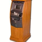 wooden atm cabinet